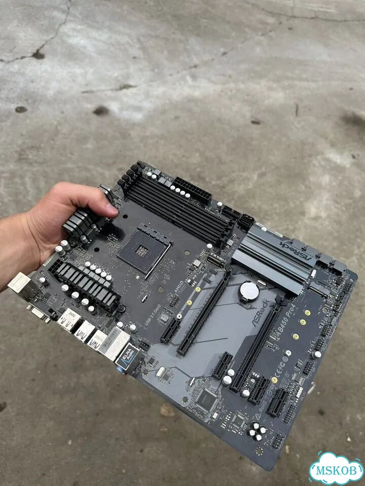 Материнская плата Asrook b450 pro фото 1