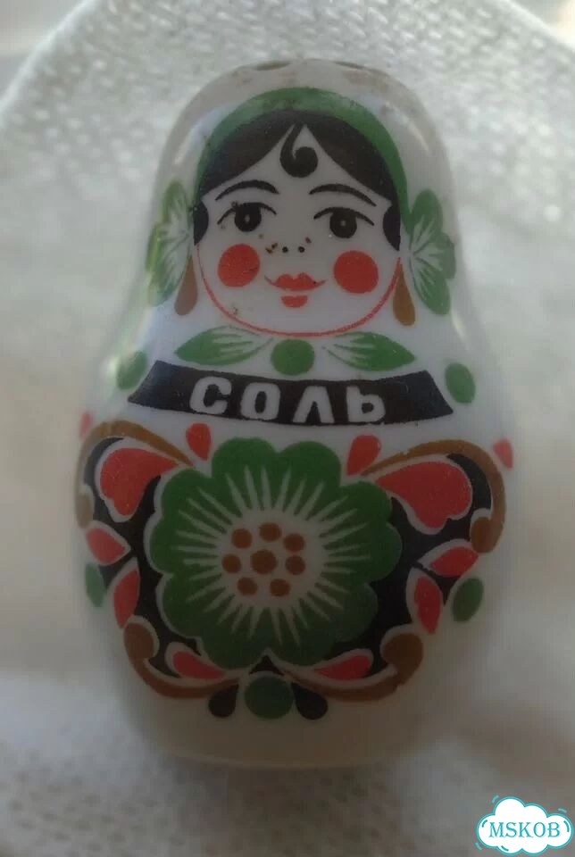 Солонка Матрешка Вербилки фото 1