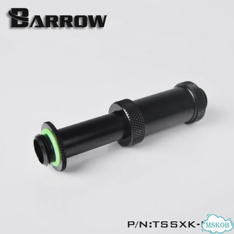 Barrow Соединительная труба G1/4 регулируемая латунная 41-69MM Gold фото 6