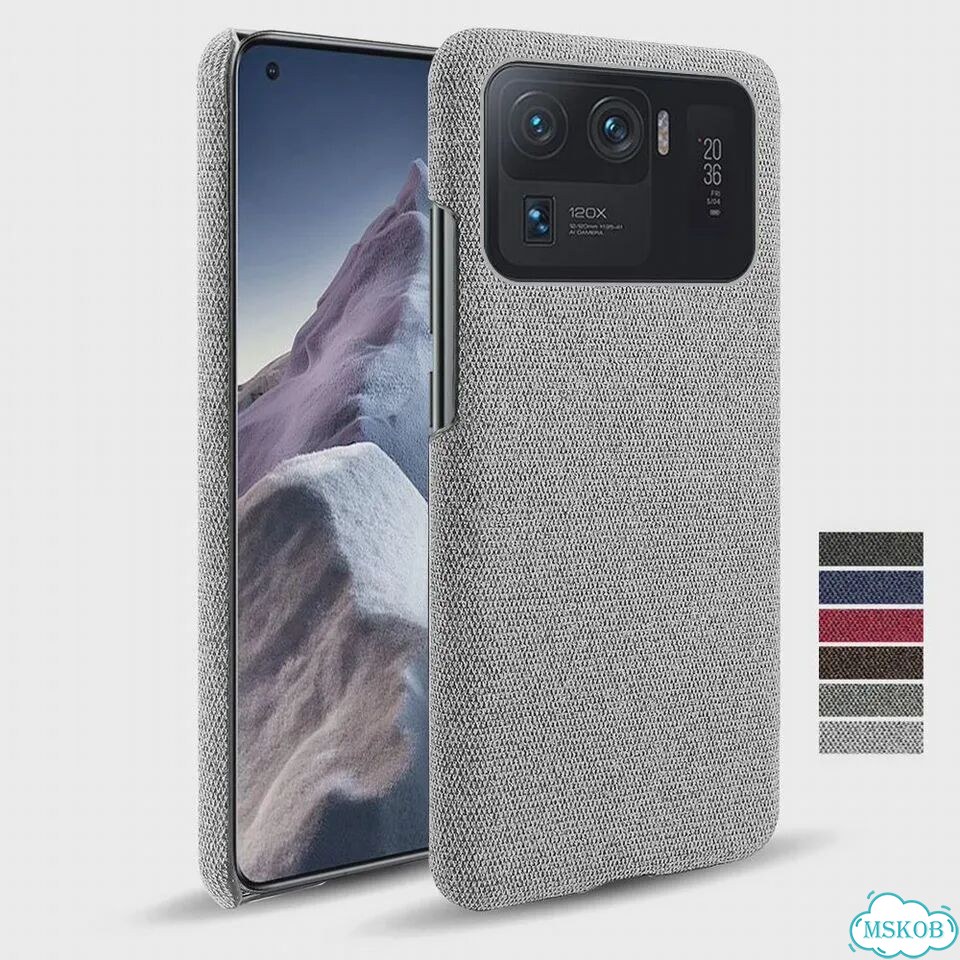 Тканевый чехол Brown для Xiaomi Mi 11 Ultra фото 2