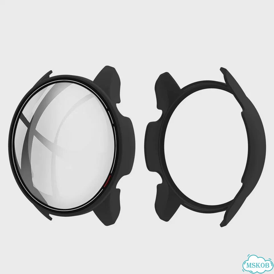 Защитный чехол Setoobay для Xiaomi Mi Watch Color Silver-Glass Case фото 3