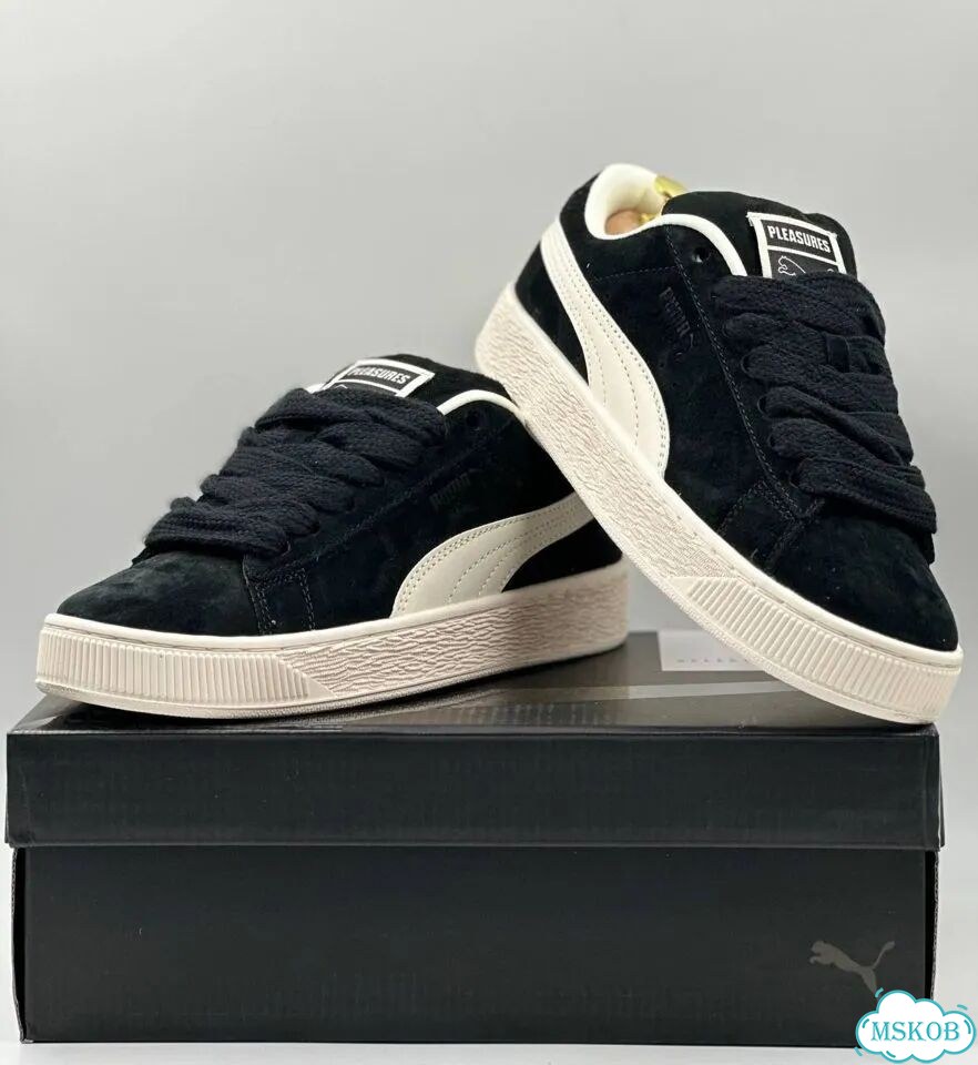 Кроссовки дутыши Puma Suede XL новые фото 4