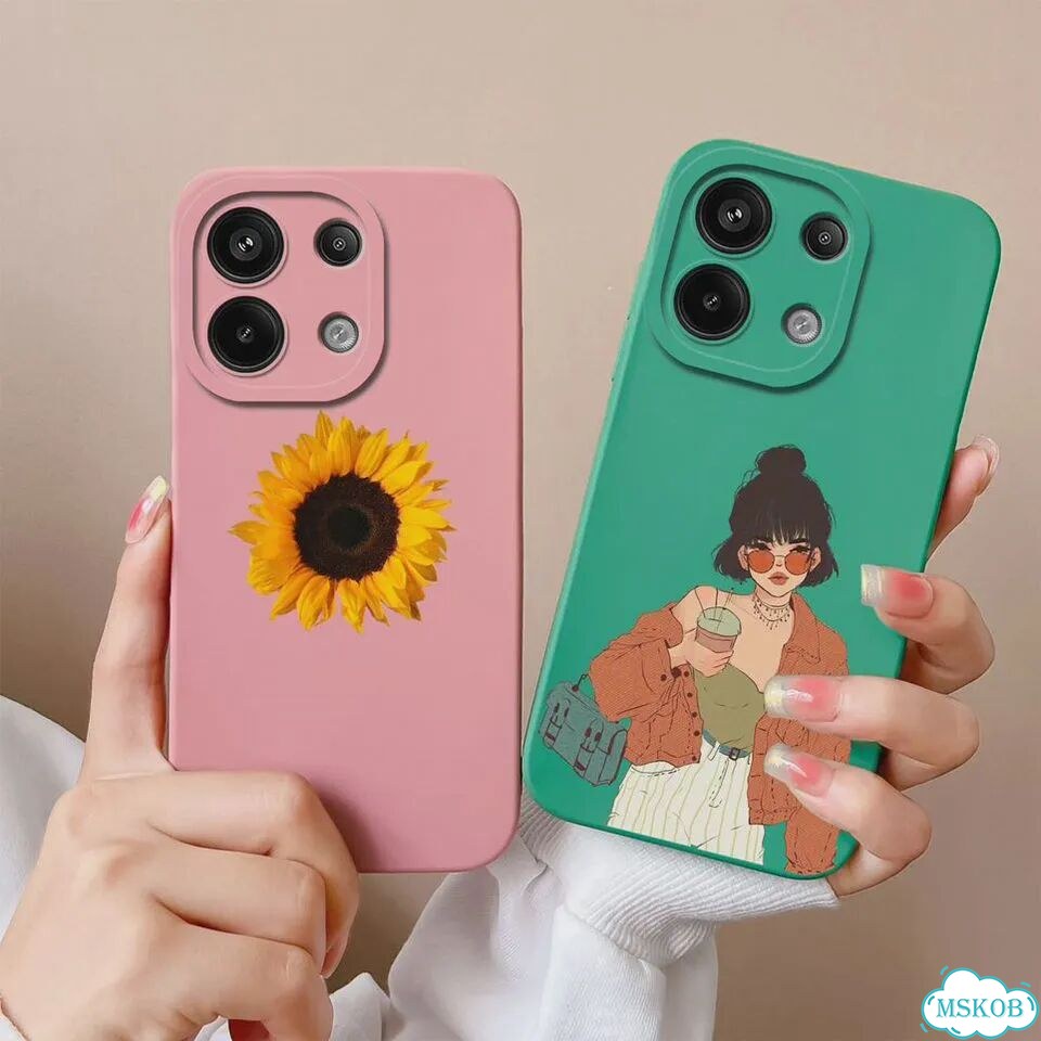 Черный чехол Redmi Note 13 Pro 4G, силикон фото 4