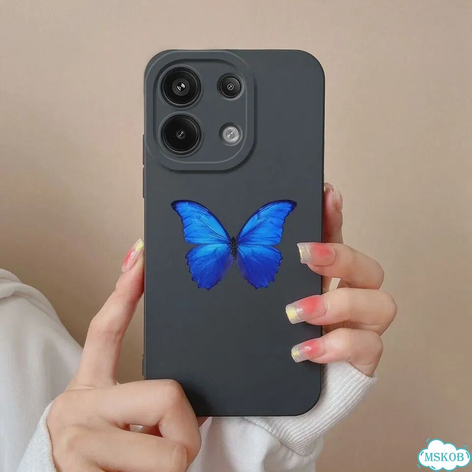 Черный чехол Redmi Note 13 Pro 4G, силикон фото 5