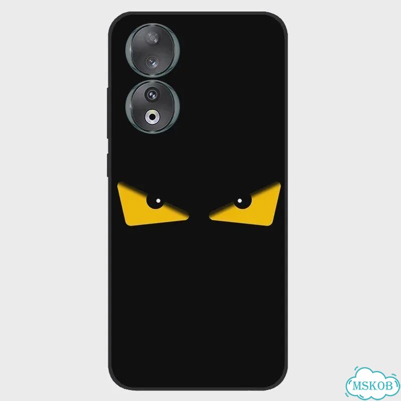 Чехол для Honor 90/90 Pro/90 Lite Coque тпу черный Мягкий силиконовый модный чехол для телефона Cute фото 5