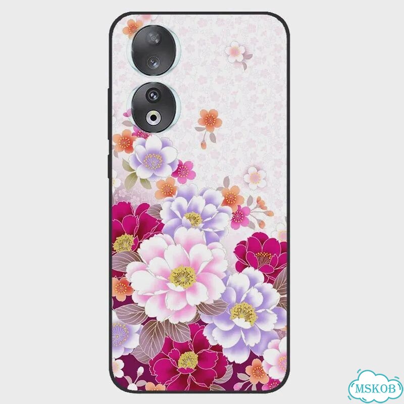 Чехол для Honor 90/90 Pro/90 Lite Coque тпу черный Мягкий силиконовый модный чехол для телефона Cute фото 7