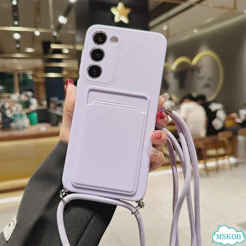 Чехол на шнурке для Samsung Galaxy A54 5G Purple фото 1