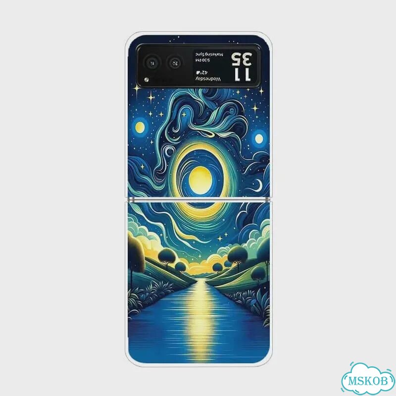 Чехол Motorola Razr 40, Синий, X1codytmkb57 фото 1