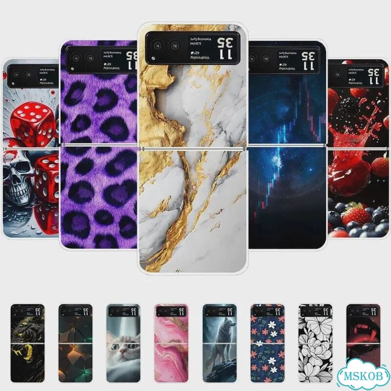 Чехол Motorola Razr 40, Синий, X1codytmkb57 фото 2
