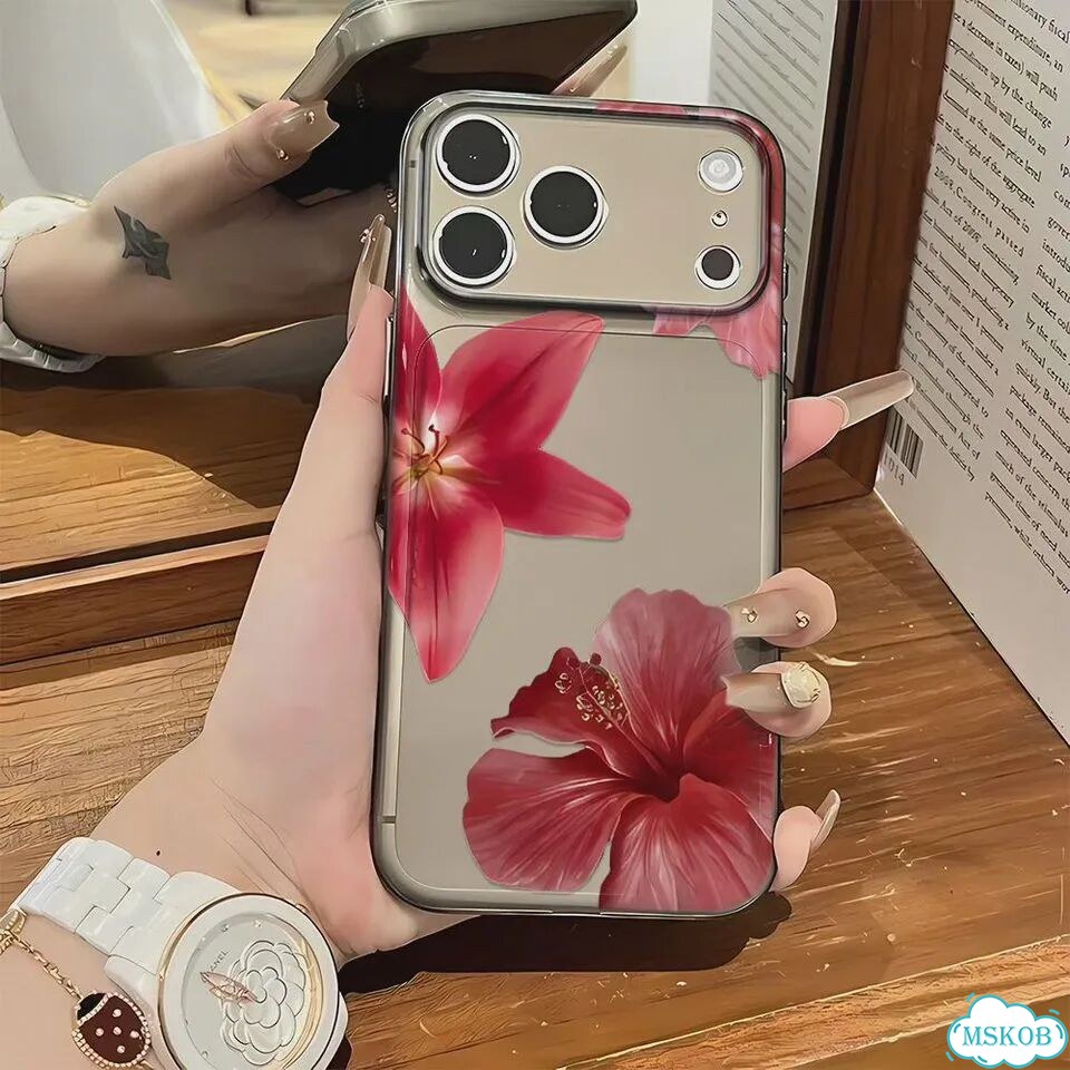 Противоударный чехол для телефона с текстурой личи для iPhone 17 Air 16 14 Pro Lily 4, For iPhone 13 фото 2