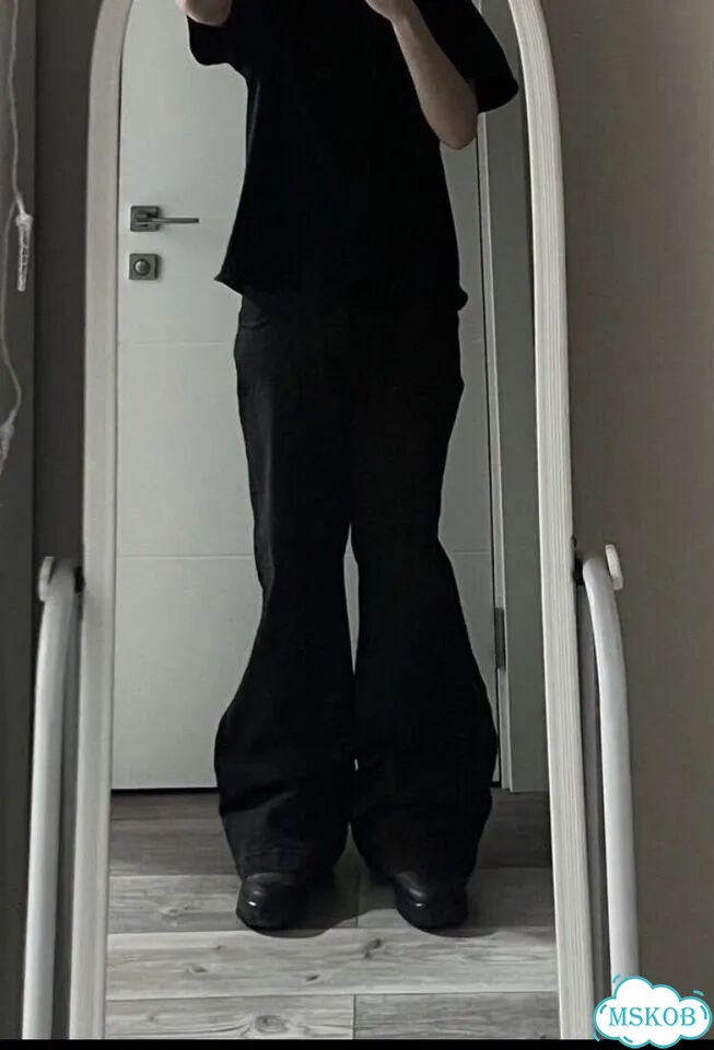 Джинсы клеш lgb number nine type black фото 1