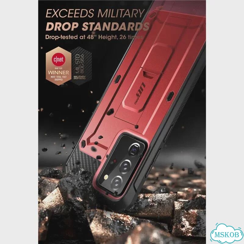 Supcase UB Pro чехол для Samsung Galaxy Note 20 Ultra, черный фото 7