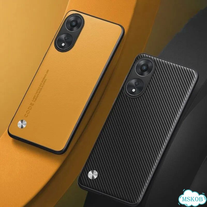 Оранжевый чехол для oppo A17, силикон фото 3