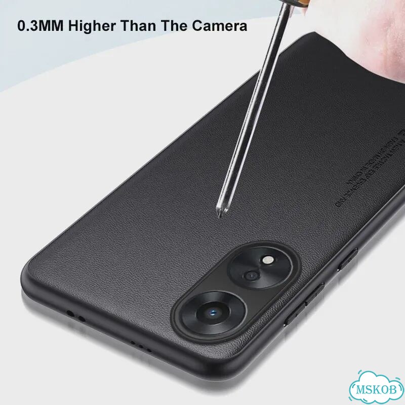Оранжевый чехол для oppo A17, силикон фото 5