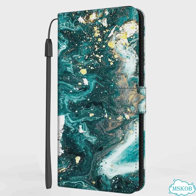 Кожаный чехол для Vivo V21 5G X60 Pro Y11 1906 1904 1902 Y52S Y19 Y17 V19 V9 Y85, чехол-книжка с под фото 1