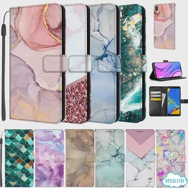 Кожаный чехол для Vivo V21 5G X60 Pro Y11 1906 1904 1902 Y52S Y19 Y17 V19 V9 Y85, чехол-книжка с под фото 2