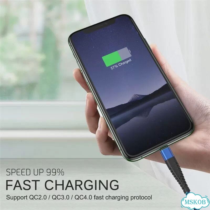 Красный кабель USB Type-C, 3 м фото 6