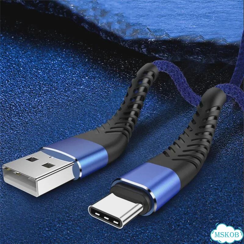 Красный кабель USB Type-C, 3 м фото 7