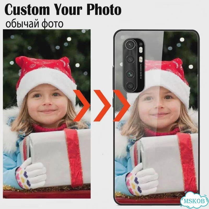Чехлы для телефонов с фотографией своими руками для Xiaomi Mi Note 10 Lite, кожаный чехол-бумажник д фото 2