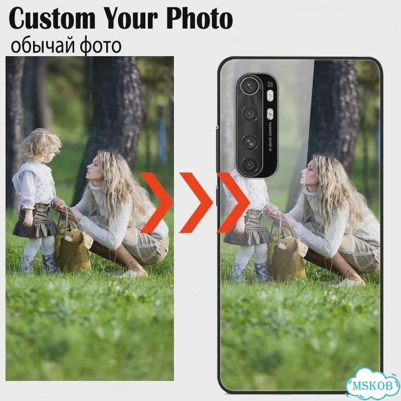 Чехлы для телефонов с фотографией своими руками для Xiaomi Mi Note 10 Lite, кожаный чехол-бумажник д фото 3