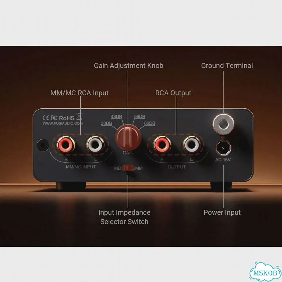 Fosi Audio BOX X5 Фонокорректор фото 2