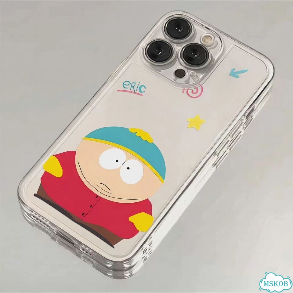 Чехол iPhone 16 ProMax South Park, прозрачный, T-186T24725405 фото 1