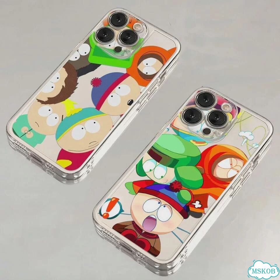 Чехол iPhone 16 ProMax South Park, прозрачный, T-186T24725405 фото 2