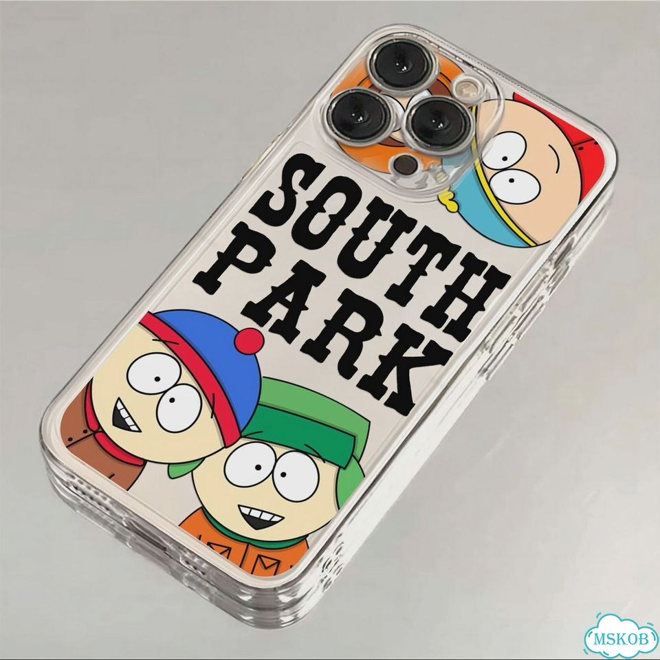 Чехол iPhone 16 ProMax South Park, прозрачный, T-186T24725405 фото 3
