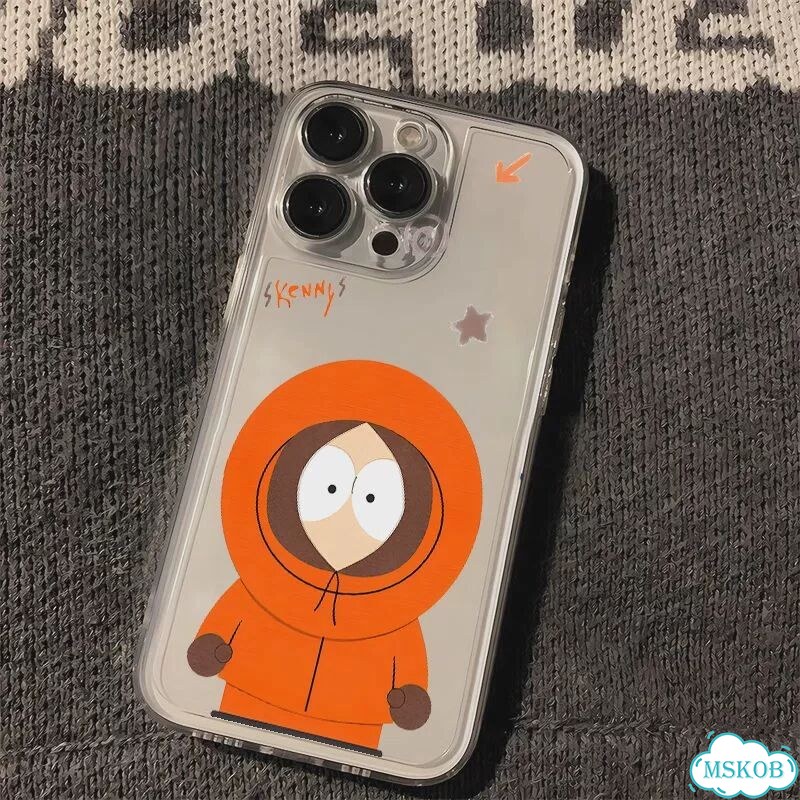 Чехол iPhone 16 ProMax South Park, прозрачный, T-186T24725405 фото 4