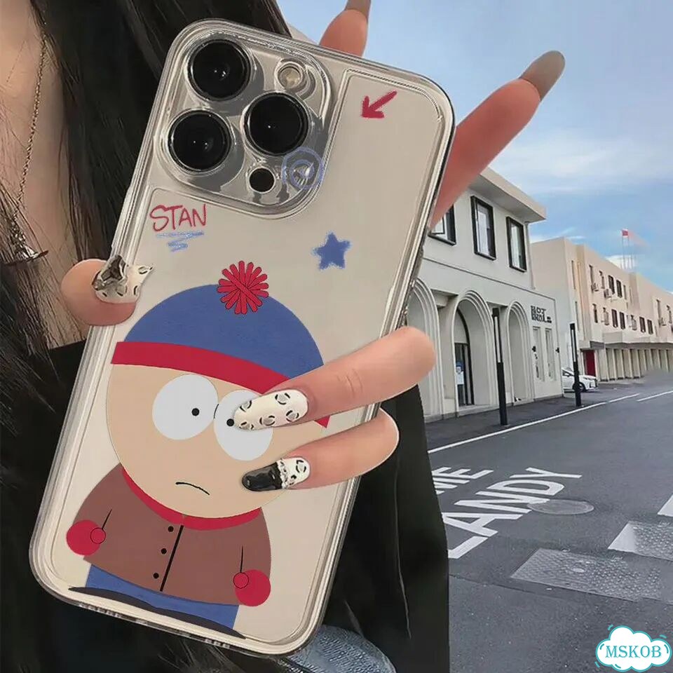 Чехол iPhone 16 ProMax South Park, прозрачный, T-186T24725405 фото 5