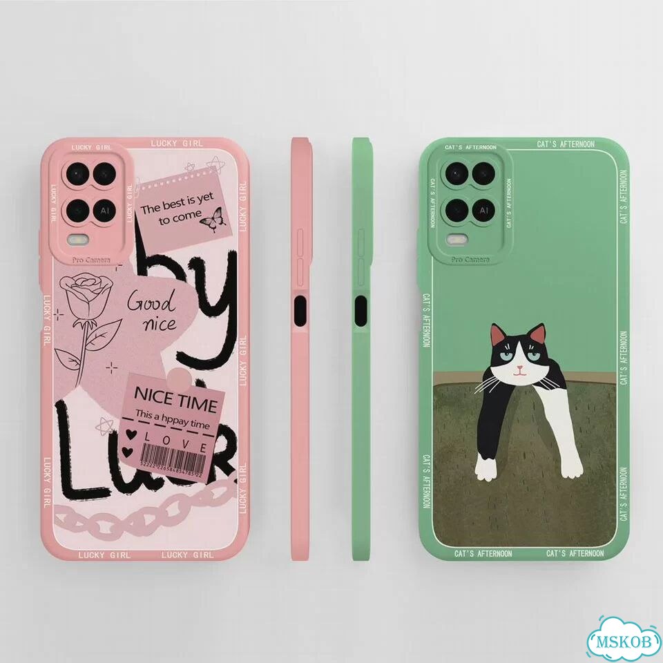 Чехол oppo A54 изумрудный, силикон TYG439 фото 4