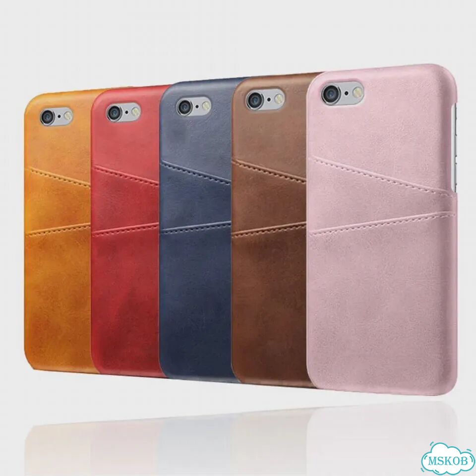 Чехол для iPhone 5/5s/SE темно-синий с держателем карт фото 7