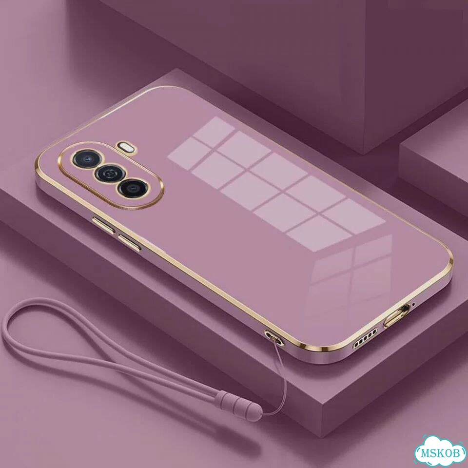 Розовый чехол Huawei nova Y71/Y70 Plus, gs6D red фото 2