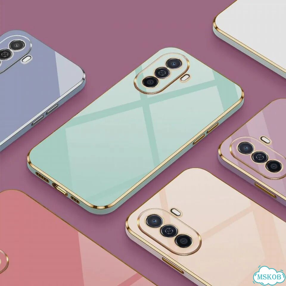 Розовый чехол Huawei nova Y71/Y70 Plus, gs6D red фото 3
