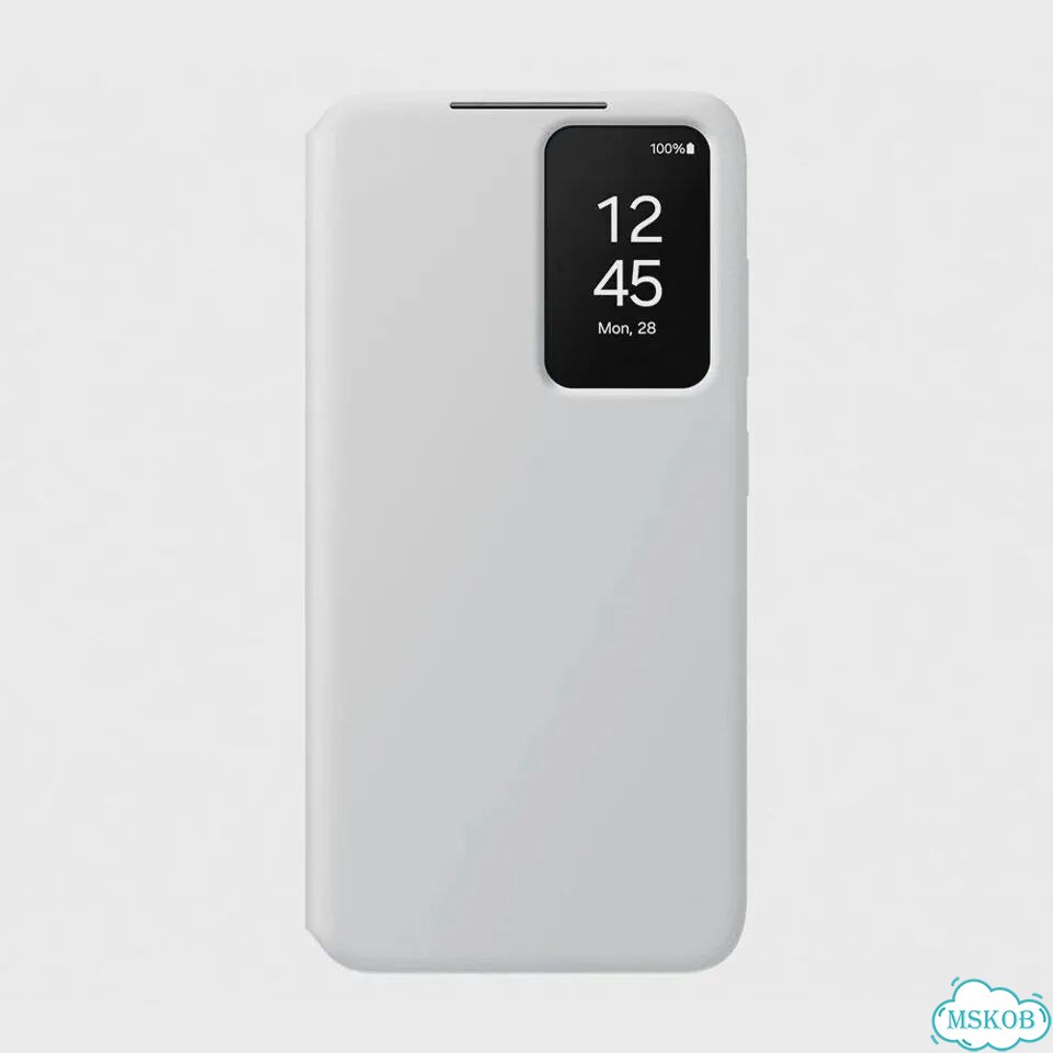 Оригинальный чехол для смартфона SMART View Wallet для Samsung S24 S24+ Для Галактики S24+, White фото 1