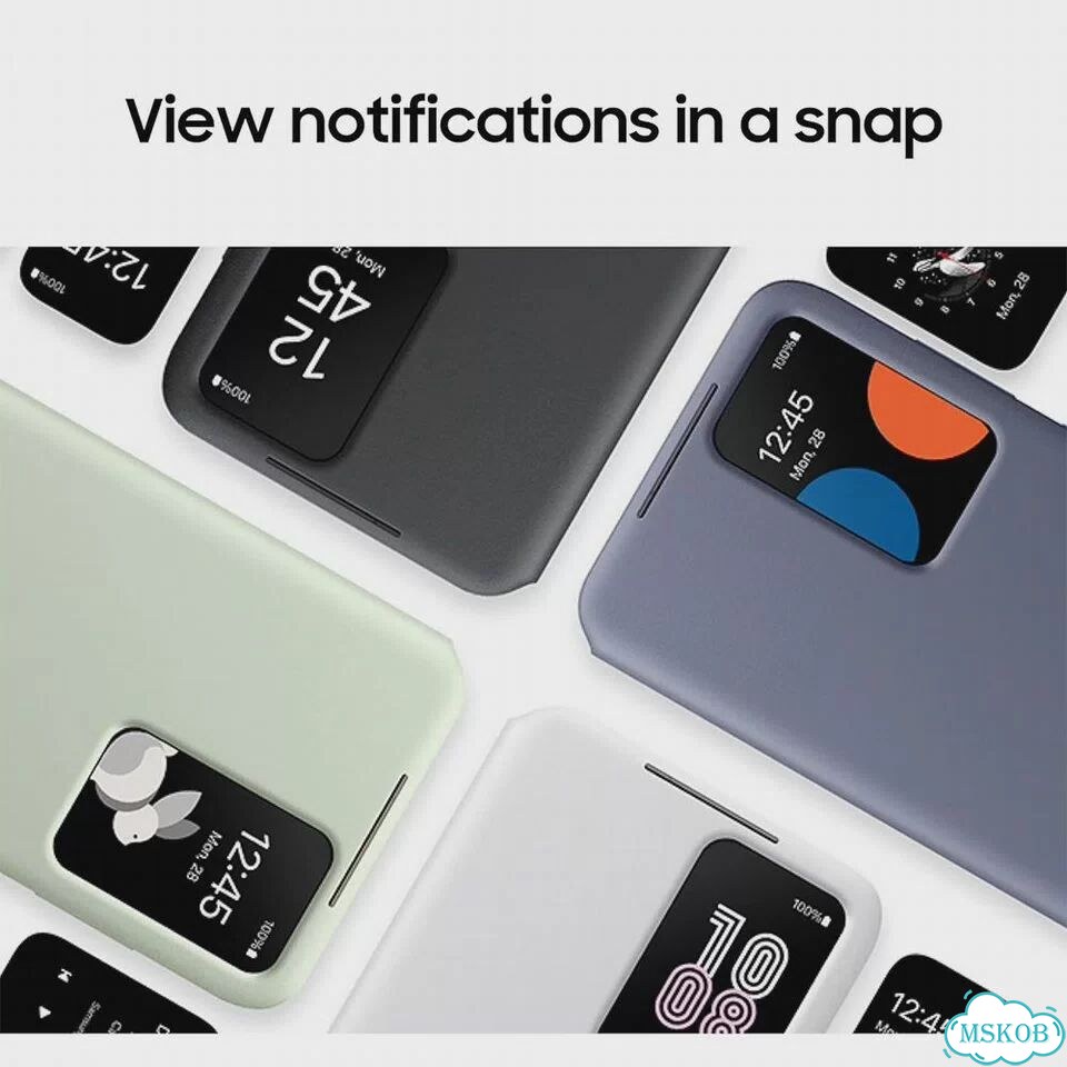 Оригинальный чехол для смартфона SMART View Wallet для Samsung S24 S24+ Для Галактики S24+, White фото 7