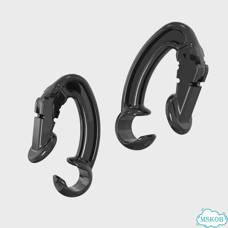 Зажим для наушников lmdaoo силиконовый для Apple AirPods Pro Черный, Black фото 1