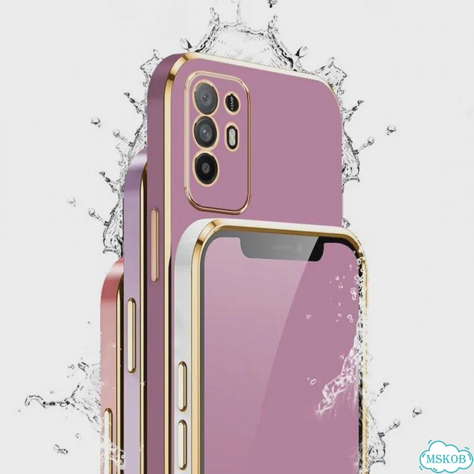 Чехол для oppo Reno5z, черный, противоударный фото 5