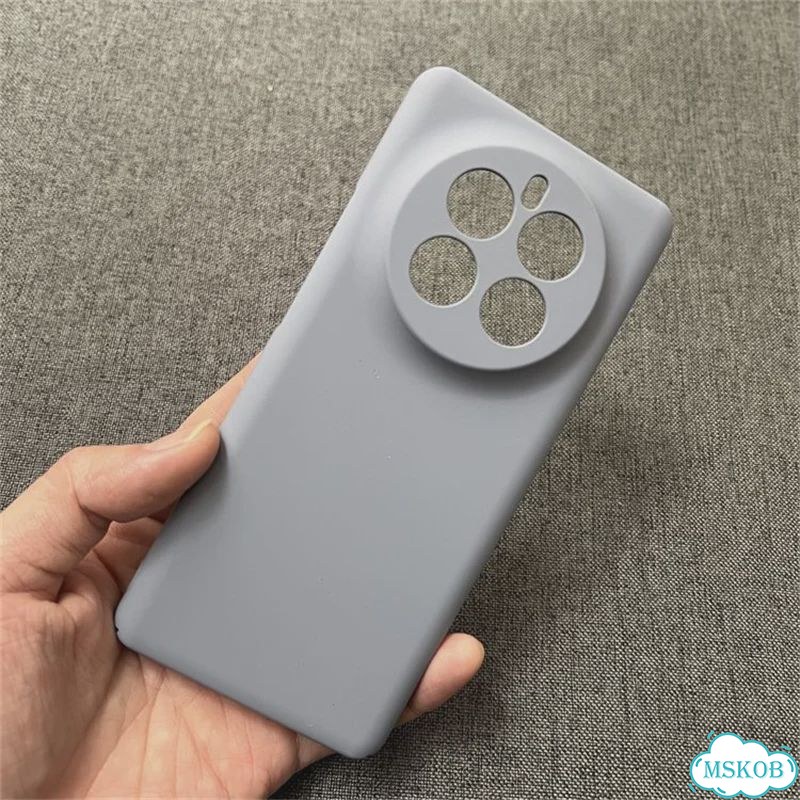 Серый матовый чехол Realme 12 Pro Plus фото 1