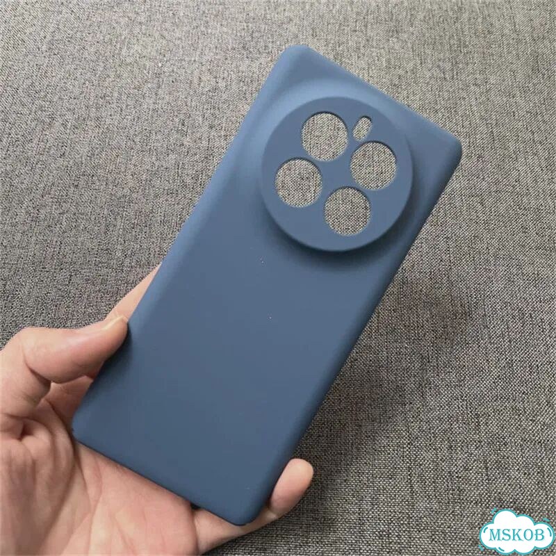 Серый матовый чехол Realme 12 Pro Plus фото 2