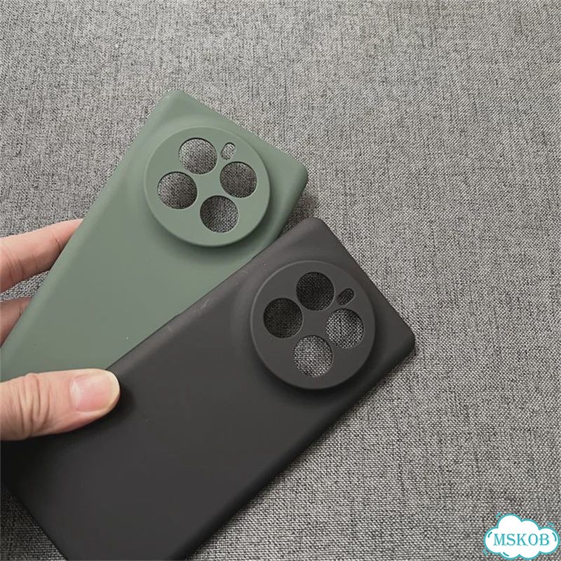 Серый матовый чехол Realme 12 Pro Plus фото 3