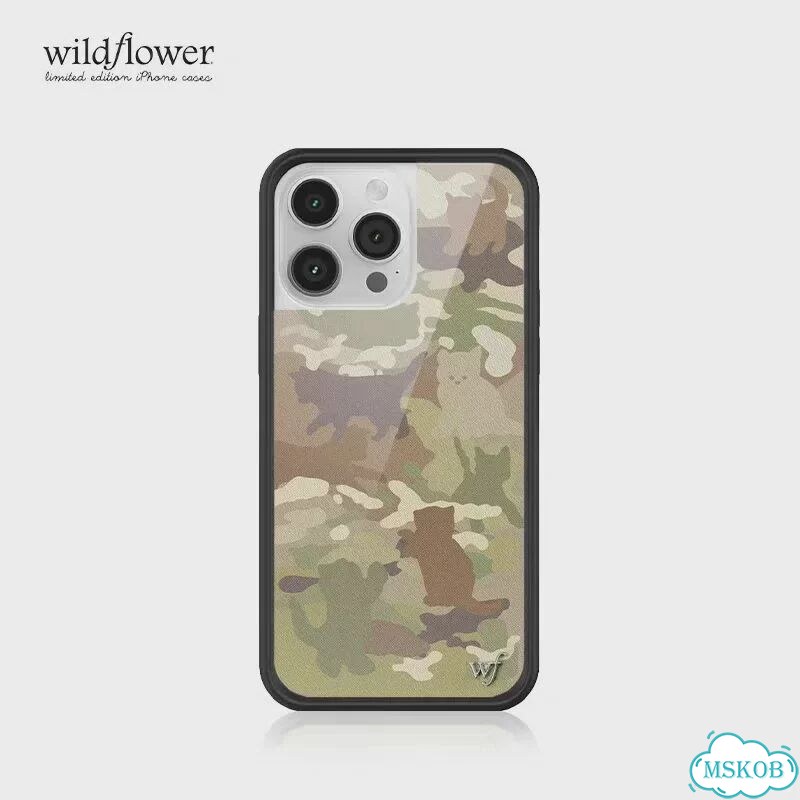 Чехол Wildflower Camo для iPhone 15 Pro фото 1