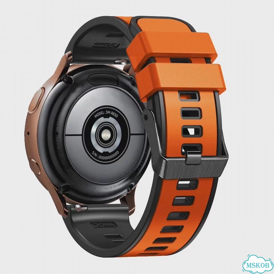 Оранжевый ремешок Huawei Watch GT4 46 мм Black orange фото 3