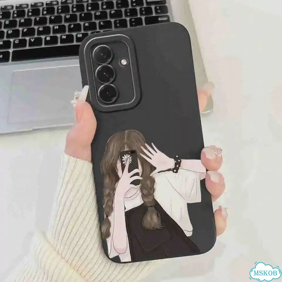 Для Samsung Galaxy A36 5G 2025 Чехол Luxury Flower Love Мягкая силиконовая задняя крышка для Samsung фото 7