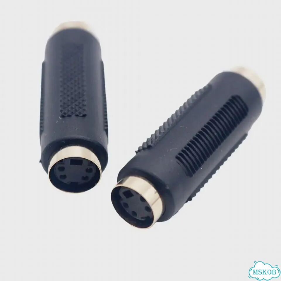 S-Video S-VHS Mini Din 4 разъема типа «Мама-мама» фото 6