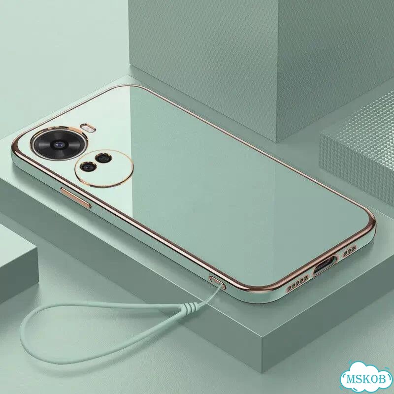 Чехол Huawei nova 12 SE, белый gs6D, роскошный фото 6