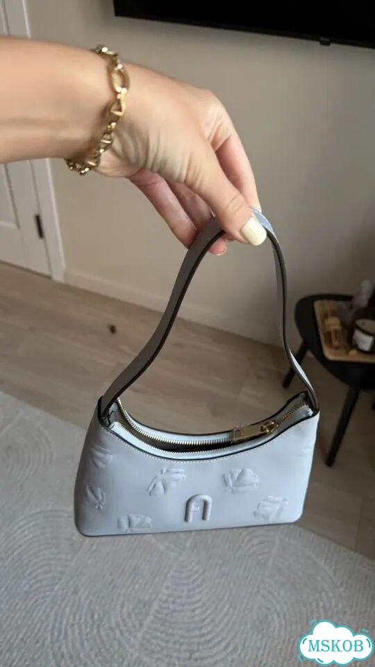 Кожаная сумка Furla оригинал фото 9