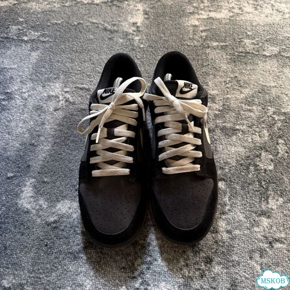 Nike SB Dunk Low SE Black Anthracite Gum фото 3