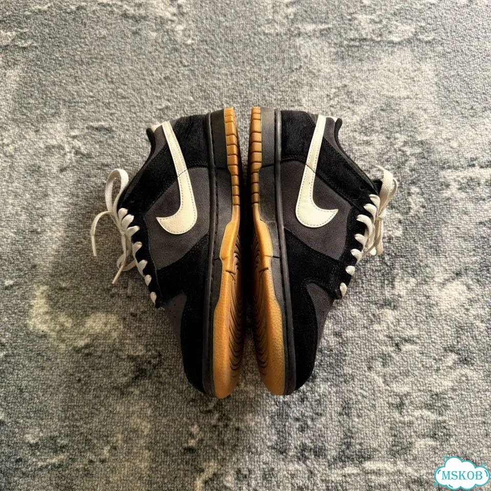 Nike SB Dunk Low SE Black Anthracite Gum фото 4