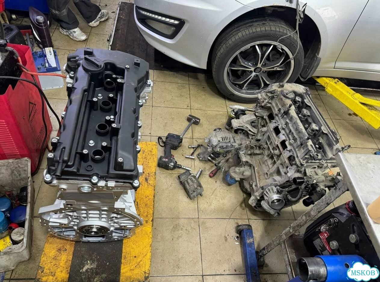 Двс G4KE 2.4 л Kia Optima Kia Sorento фото 8